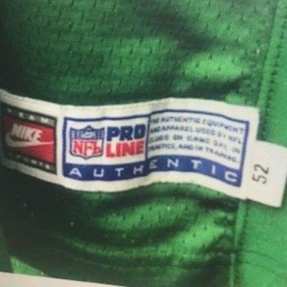 Green Bay Packers . Size: 52 (XXL) Brett Favre Authentic Nike  "On Field" Jersey - Picture 3 of 3